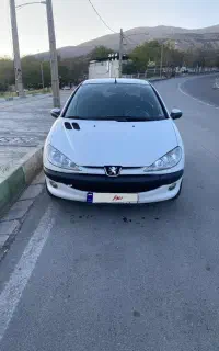 پژو ۲۰۶ تیپ ۵ بی رنگ سالم