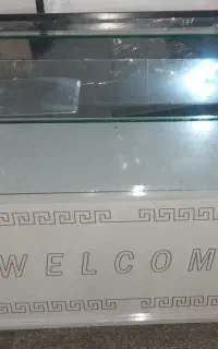 ویترین میز شلف طبقه تابلو شال روسری.صندلی کانتر