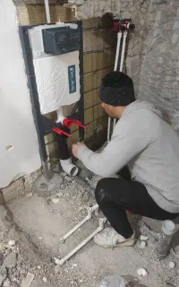 لوله‌کشی آب و فاضلاب و برق ساختمان رشت