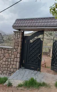 نصاب شیروانی سردری سقف ویلا خرپا