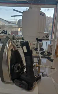 اتو مخزن دار سرمی