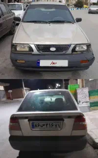 پراید ۱۴۱ مدل ۸۶