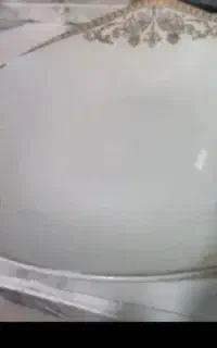 شش عدد خورش خوری چند ضلعی طلاکوب درحدنو