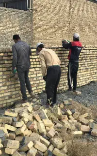 خدمات بنایی/شفته ریزی/با اکیپ کامل/قیمت مناسب