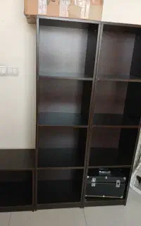 کتابخانه سه تکه جنس عالی کاملا نو و سه تکه