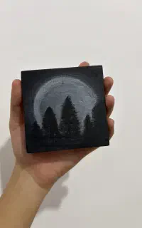 تابلو نقاشی چوبی مینی