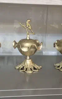 قندان برنزی فرشته
