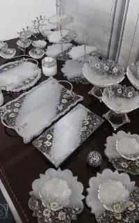 ست پذیرایی رزین