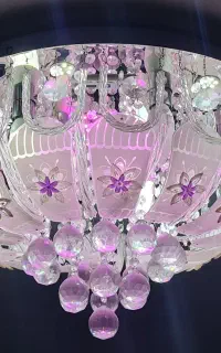 لوستر هفت رنگ مولتی LED (بلوتوث دار)
