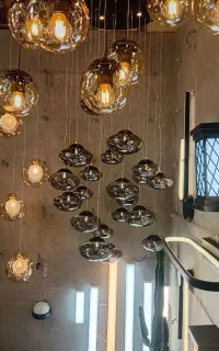 آویز لوستر حبابی