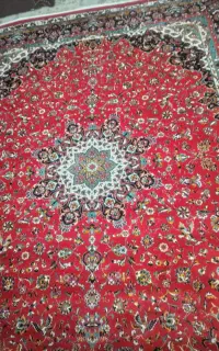 دوعدد فرش ماشینی فروشی