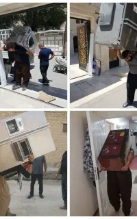 باربری آسایش بار کردستان نیسان جعشه کارگرکورد
