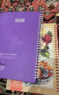 بیش از پنجاه عدد دفتر صد برگ دفتر زبان انگلیس