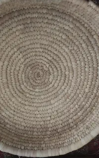سبد حصیری دست باف برگدرخت خرما