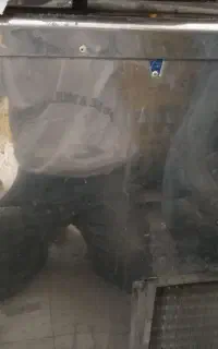 یخچال استیل پودری(یخچال بستنی) 2عدد یکی بزرگ وکوچک