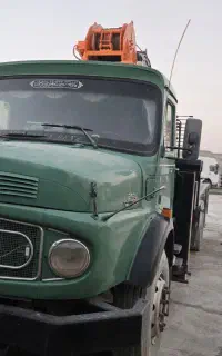 جرثقیل ده چرخ بنز زیرمایلر ۱۵تن