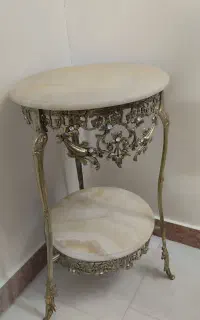 میز و سماور برنجی