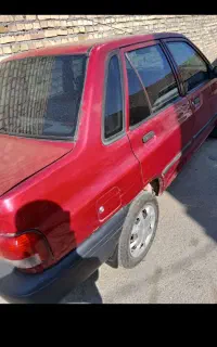 پراید۸۶دوگانه کارخانه شاسی سالم