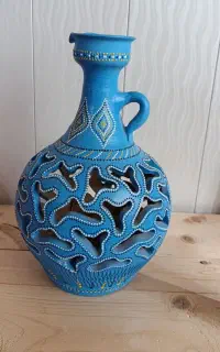 گلدون سفالی دستساز