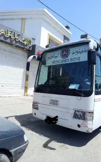 اتوبوس بیابانی مدل 83 موتور بنز آکسور