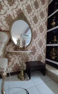 فروش ائینه وشمعدان برنج اب کاری