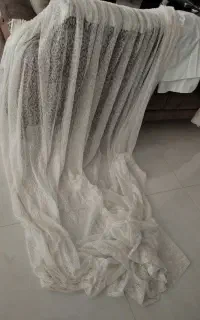 پرده توری و زیر پرده