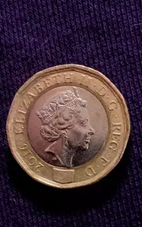 سکه ۱ پوند ملکه الیزابت