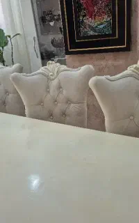 میز نهار خوری ۸  نفره  چوب روس