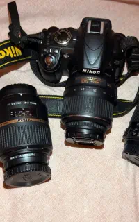 دوربین نیکون D3100 با ۳ لنز - Nikon d3100