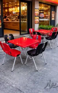 صندلی پلاستیکی فست فود کد83290کرج/گلشهر
