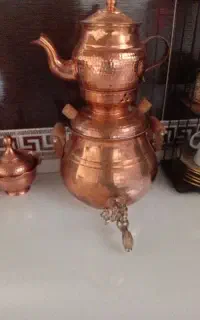 کتری قوری مس