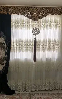 پرده ولوبیا چیتی