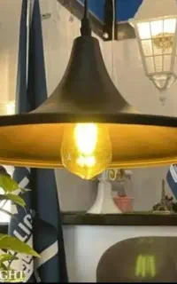 وسایل آرایشگاه لوستر شیپوری،چراغ ریلی،شمارشگر برق