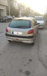 پژو۲۰۶ رنگ بژ