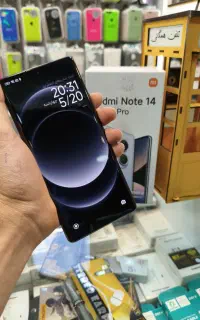شیائومی NOTE 14 پرو 256 رام8مشابه آکبند با گارانتی
