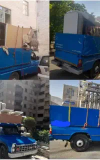 وانت تلفنی ونیسان خاور با کارگرخالی وحرفه ای