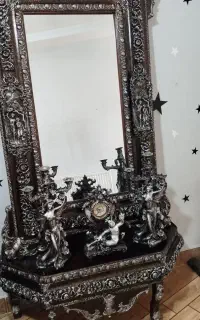 آینه شمعدان