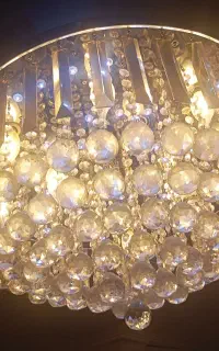 لوستر کریستال قطر60