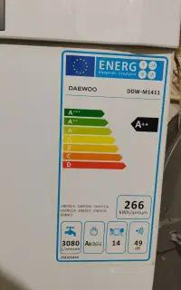 ماشین ظرفشویی کاملا نو دوو