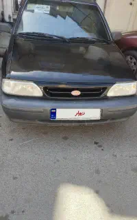 پراید۸۷ دوگانه شرکتی شاستی سالم