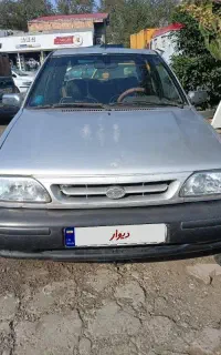 پراید۸۸ بدون رنگ۸۴دور رنگ