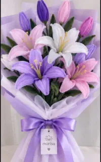 گل های زیبای پیپ پاک کن