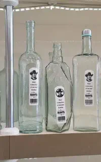 بطری شیشه ای