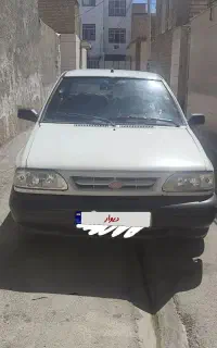پراید 1388رنگ سفید