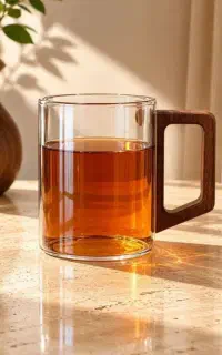 ماگ های فانتزی پیرکس دسته چوبی نوبل