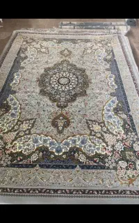 فرش ماهلین دارای جواز کسب از اتحادیه فرش) 12متری
