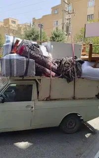 حمل بار با وانت پیکان