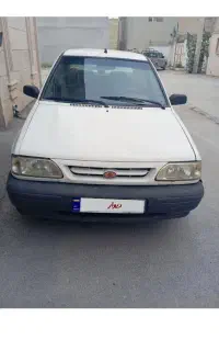 پراید سفید مدل 88دو گانه