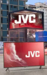 تلویزیون۵۵اینچjvcQLedساخت ژاپن پلمپ باگارانتی۲سال