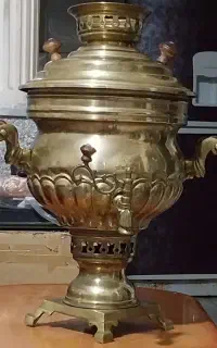 سماور برنج ذغالی